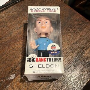 Big Bang Theory Sheldon Star Trek Bobble Head